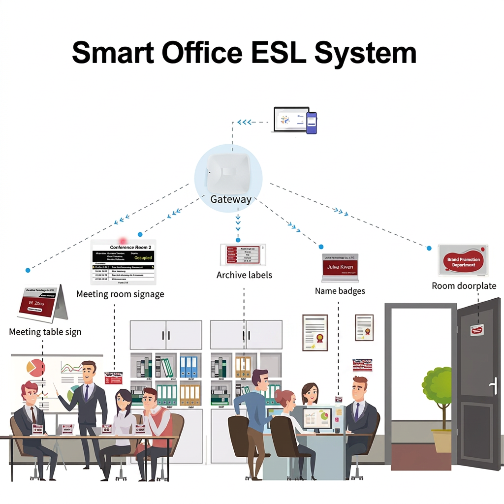 Smart E-Paper Meeting Room Management System